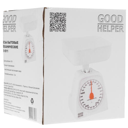 Купить Кухонные весы Goodhelper MS-S11 белый  4848168. Характеристики, отзывы и цены в Донецке