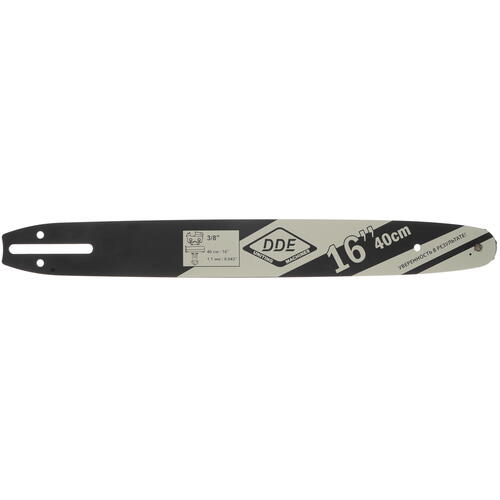 Купить Шина для цепной пилы DDE 16"/40см-3/8" 249-907  7996301. Характеристики, отзывы и цены в Донецке