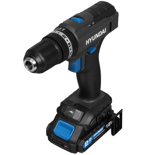 Купить Дрель-шуруповерт Hyundai HD18-50I2 18V One for All  5466868. Характеристики, отзывы и цены в Донецке