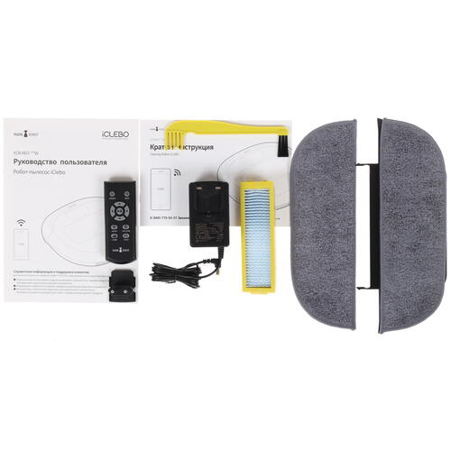 Купить Робот-пылесос iCLEBO O5 WiFi черный  8165669. Характеристики, отзывы и цены в Донецке