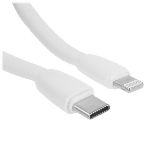 Купить Кабель плоский GAL Lightning 8-pin - USB Type-C белый 1.2 м  9051487. Характеристики, отзывы и цены в Донецке