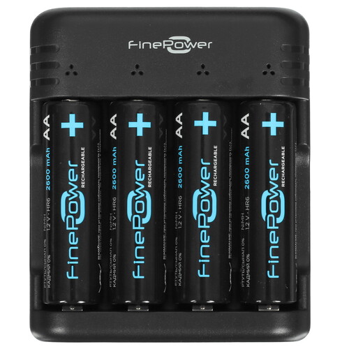 Купить Зарядное устройство FinePower NE4  5402550. Характеристики, отзывы и цены в Донецке