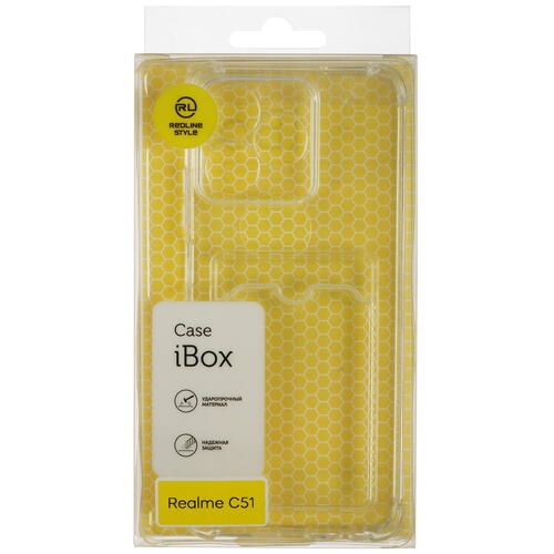 Купить Накладка  Red Line iBox Crystal для realme C53/ realme C51/ Note 50 прозрачный  5467264. Характеристики, отзывы и цены в Донецке