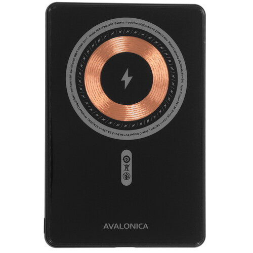 Купить Портативный аккумулятор Avalonica AVA-PWB-003 черный  5647922. Характеристики, отзывы и цены в Донецке