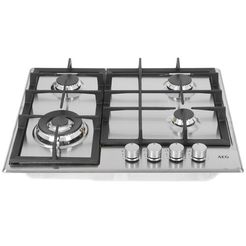 Купить Газовая варочная поверхность AEG HGB64420SM  9101665. Характеристики, отзывы и цены в Донецке