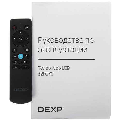 Купить 32" (81 см) Телевизор DEXP 32FCY2 черный  5451455. Характеристики, отзывы и цены в Донецке