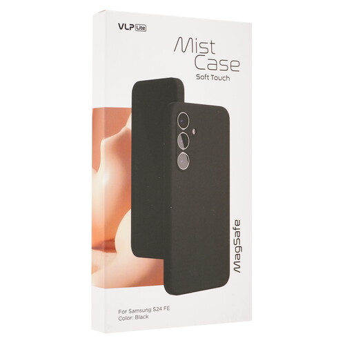 Купить Накладка  VLP Mist Case для Samsung Galaxy S24 FE черный  5497761. Характеристики, отзывы и цены в Донецке