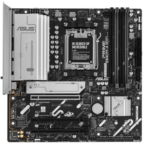 Купить Материнская плата ASUS PRIME B840M-A WIFI  5618768. Характеристики, отзывы и цены в Донецке