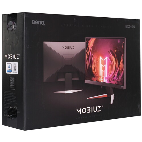 Купить 23.8" Монитор BenQ Mobiuz EX240N черный  5480522. Характеристики, отзывы и цены в Донецке