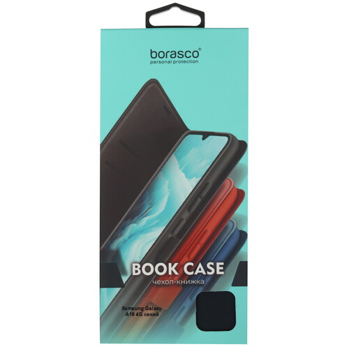 Купить Чехол-книжка  BoraSCO Book Case для Samsung Galaxy A16 4G синий  5499558. Характеристики, отзывы и цены в Донецке