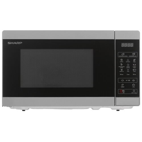 Купить Микроволновая печь Sharp R6800RSL серебристый  8196097. Характеристики, отзывы и цены в Донецке