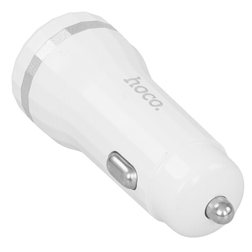 Купить Автомобильное ЗУ Hoco Z27 белый  9237899. Характеристики, отзывы и цены в Донецке