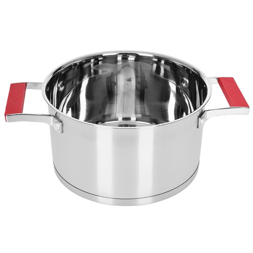 Купить Кастрюля Rainstahl RS/CS 2912-20 3.6 л 20 см красный  9151780. Характеристики, отзывы и цены в Донецке