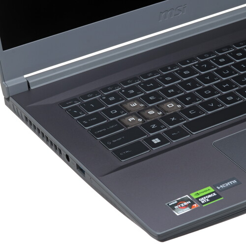 Купить 15.6" Ноутбук MSI Thin A15 B7UC-296XRU серый  5484685. Характеристики, отзывы и цены в Донецке