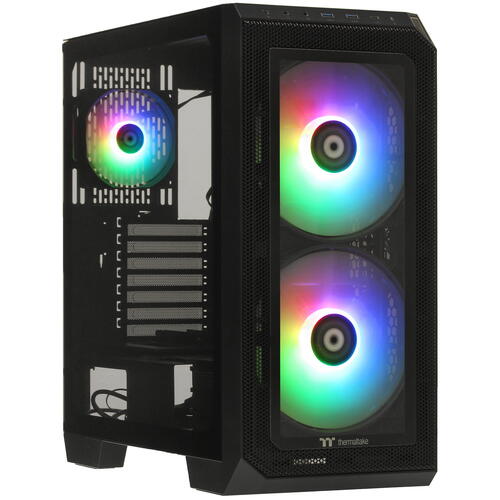 Купить Корпус Thermaltake View 300 MX [CA-1P6-00M1WN-00] черный  5074211. Характеристики, отзывы и цены в Донецке