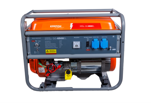 Купить Электрогенератор   бензиновый Кратон GG-6500EL  9126393. Характеристики, отзывы и цены в Донецке