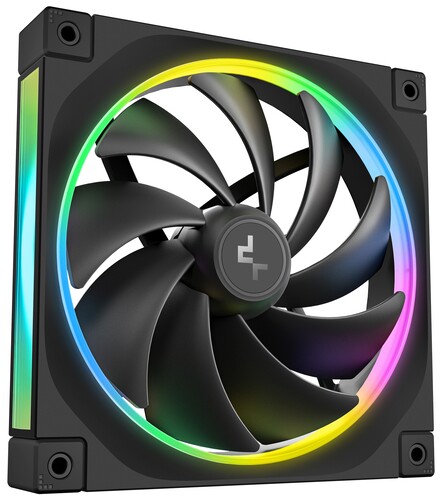 Купить Вентилятор DEEPCOOL FL14 [R-FL14-BKAPN1-G] черный  5635683. Характеристики, отзывы и цены в Донецке