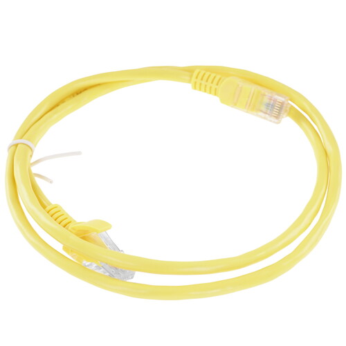 Купить Патч-корд ExeGate UTP-RJ45-RJ45-5e-1M-YL  8188447. Характеристики, отзывы и цены в Донецке