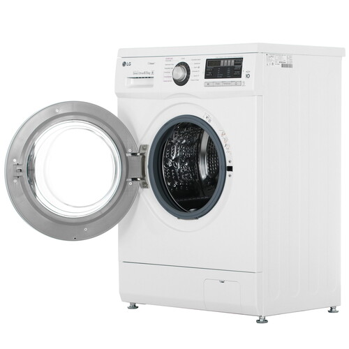 Купить Стиральная машина LG F1296WDS1 белый  9016666. Характеристики, отзывы и цены в Донецке
