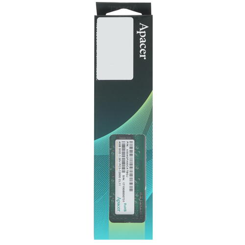 Купить Оперативная память SODIMM Apacer [DV.04G2K.KAM] 4 ГБ  8117650. Характеристики, отзывы и цены в Донецке