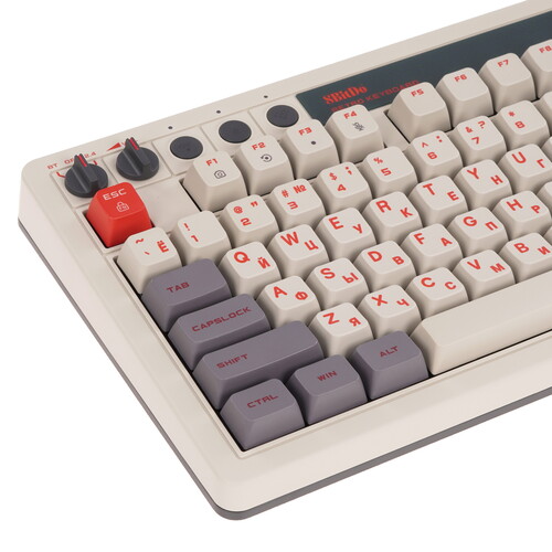 Купить Клавиатура  проводная + беспроводная 8BitDo Retro 108 Mechanical Keyboard - N Edition  5604326. Характеристики, отзывы и цены в Донецке