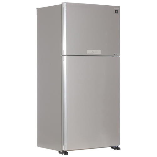 Купить Холодильник с морозильником   Sharp SJXG60PMSL серебристый  8117593. Характеристики, отзывы и цены в Донецке