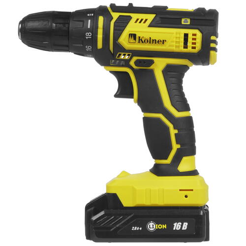 Купить Дрель-шуруповерт Kolner KCD 16-2L  5320432. Характеристики, отзывы и цены в Донецке