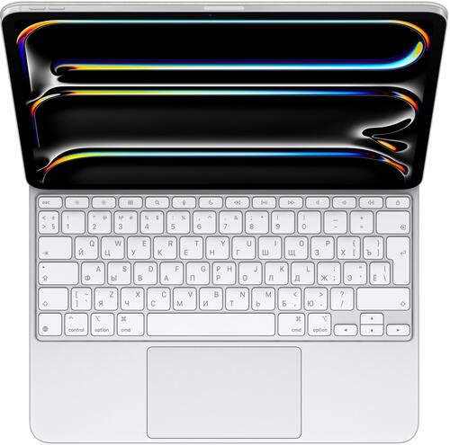 Купить Чехол-клавиатура Apple Magic Keyboard для Apple iPad Pro 13" (M4) белый  5459714. Характеристики, отзывы и цены в Донецке