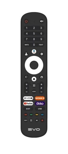 Купить 43" (109 см) Телевизор EVO TV 43 QLED серый  5607225. Характеристики, отзывы и цены в Донецке