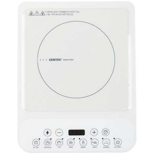 Купить Плита компактная электрическая Centek CT-1517 белый  8190966. Характеристики, отзывы и цены в Донецке