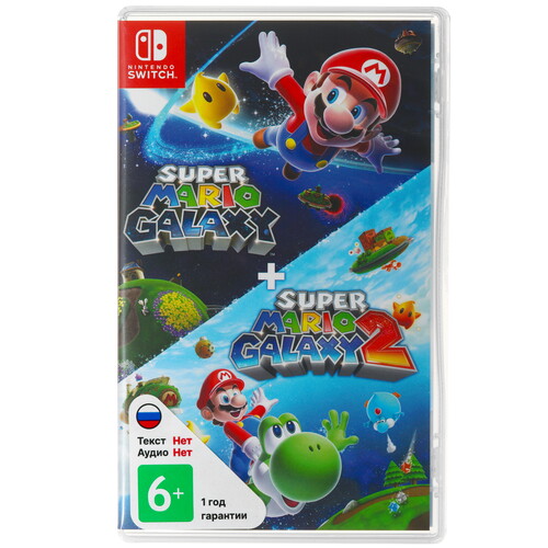 Купить Игра Super Mario Galaxy 1+2 (Switch)  5642516. Характеристики, отзывы и цены в Донецке
