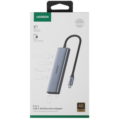 Купить Док-станция Ugreen CM511  9154627. Характеристики, отзывы и цены в Донецке