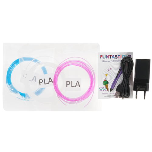 Купить 3D-ручка с пластиком Funtastique LILO FPN03G  зеленый  1623831. Характеристики, отзывы и цены в Донецке