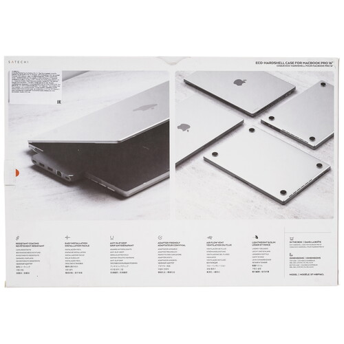 Купить 16" Накладка Satechi Eco Hardshell Case прозрачный  9122103. Характеристики, отзывы и цены в Донецке