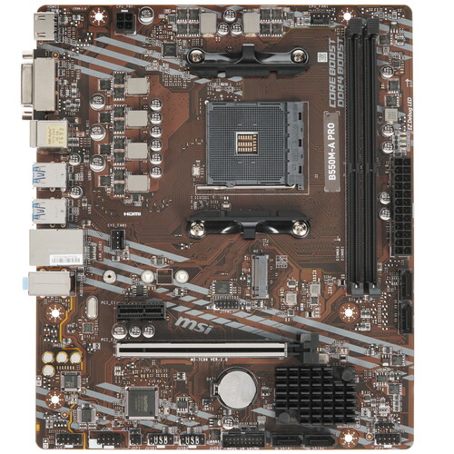 Купить Материнская плата MSI B550M-A PRO  1688759. Характеристики, отзывы и цены в Донецке