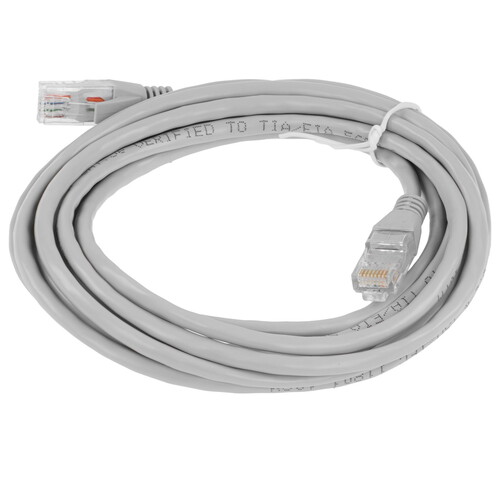 Купить Патч-корд ExeGate UTP-RJ45-RJ45-5e-3M-GY  8191061. Характеристики, отзывы и цены в Донецке