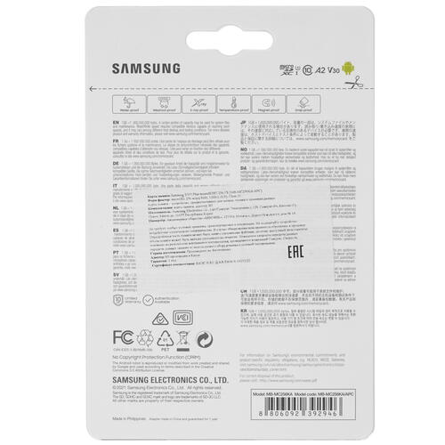 Купить Карта памяти Samsung EVO Plus microSDXC 256 ГБ [MB-MC256KA/APC]  9049563. Характеристики, отзывы и цены в Донецке