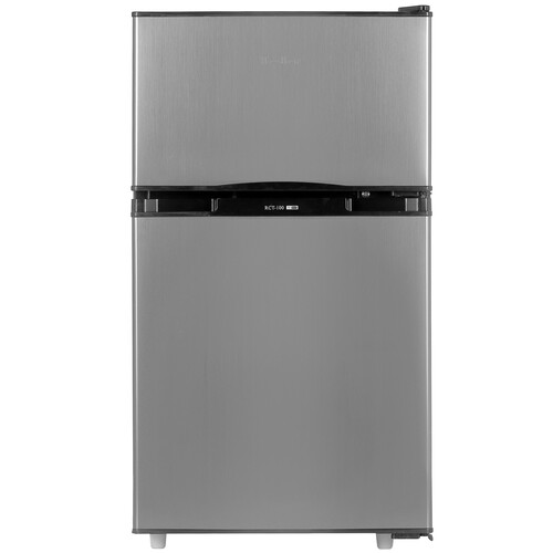 Купить Холодильник компактный   Tesler RCT-100 серебристый  8195264. Характеристики, отзывы и цены в Донецке