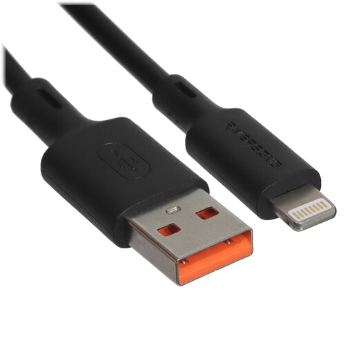 Купить Кабель круглый RIVERSONG Lightning 8-pin - USB 2.0 Type-A черный 1 м  5489961. Характеристики, отзывы и цены в Донецке