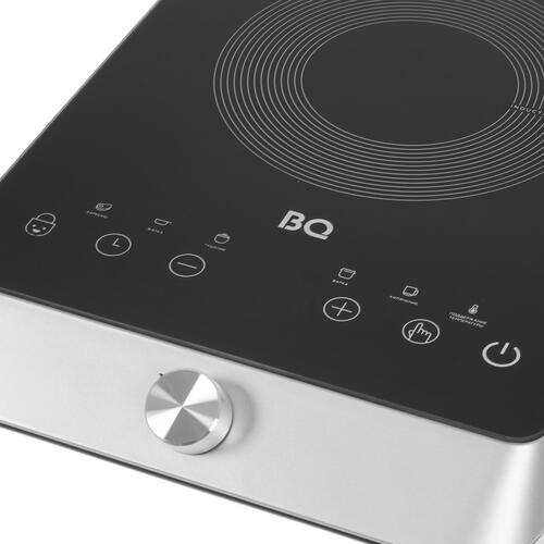 Купить Плита компактная электрическая BQ HP124SS черный  5352966. Характеристики, отзывы и цены в Донецке