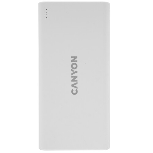 Купить Портативный аккумулятор Canyon PB-106 белый  5332383. Характеристики, отзывы и цены в Донецке