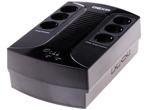Купить ИБП DEXP HOME 650VA  1009832. Характеристики, отзывы и цены в Донецке