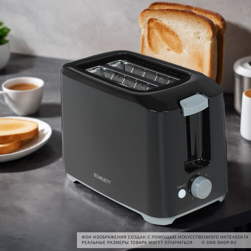 Купить Тостер Scarlett SC-TM11020 черный  8144812. Характеристики, отзывы и цены в Донецке