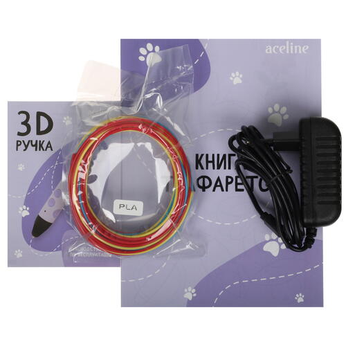 Купить Набор для творчества с 3D-ручкой Aceline P11 Tiger  фиолетовый  5403472. Характеристики, отзывы и цены в Донецке