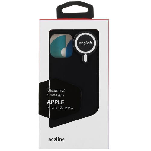 Купить Накладка  Aceline Liquid Silicone Magnet для Apple iPhone 12/ 12 Pro черный  5404354. Характеристики, отзывы и цены в Донецке