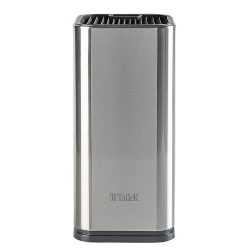 Купить Подставка для ножей Taller TR-22514 серебристый  9230789. Характеристики, отзывы и цены в Донецке