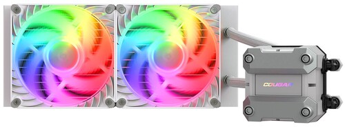 Купить Система охлаждения Cougar Poseidon Ultra ARGB 240  белая  5620055. Характеристики, отзывы и цены в Донецке