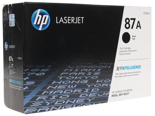 Купить Картридж лазерный HP 87A (CF287A) черный  1031240. Характеристики, отзывы и цены в Донецке