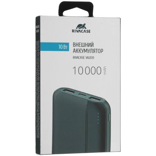 Купить Портативный аккумулятор RIVACASE VA2031 черный  9294454. Характеристики, отзывы и цены в Донецке