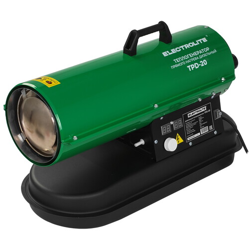 Купить Тепловая пушка дизельная ELECTROLITE TPD-20  9239468. Характеристики, отзывы и цены в Донецке